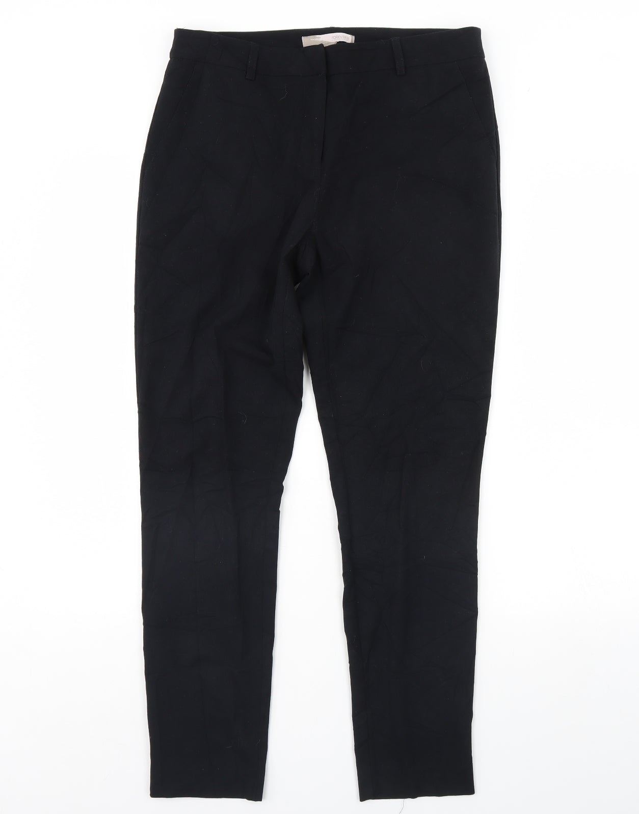 Forever21 Womens Black   Trousers  Size M L30 in