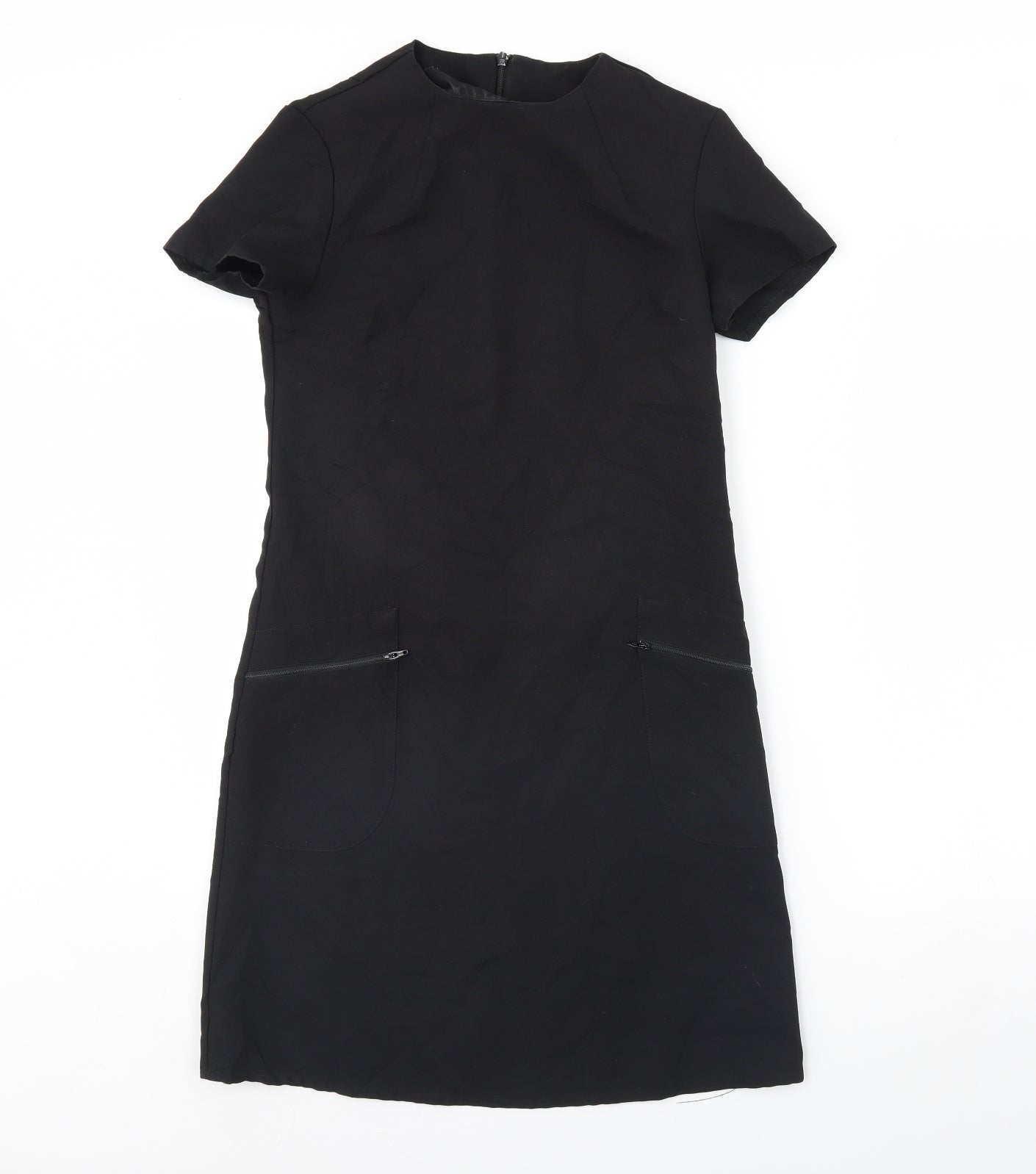 Simon Jersey Womens Black   Pencil Dress  Size 8