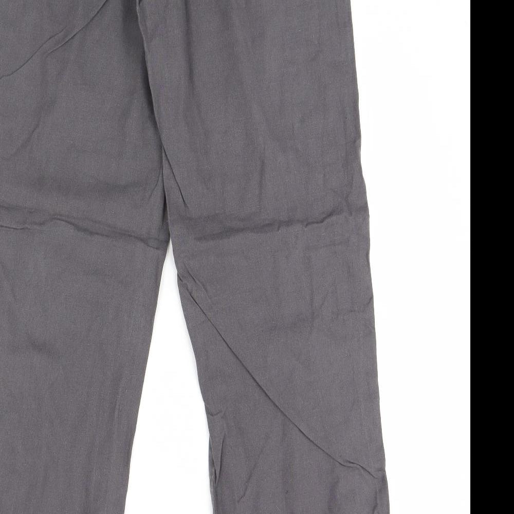 George Womens Grey   Trousers  Size 10 L28 in
