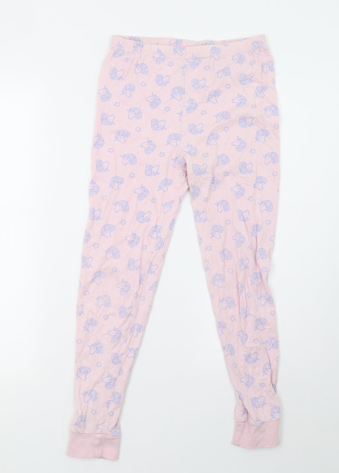George Girls Pink Polka Dot   Pyjama Set Size 10-11 Years