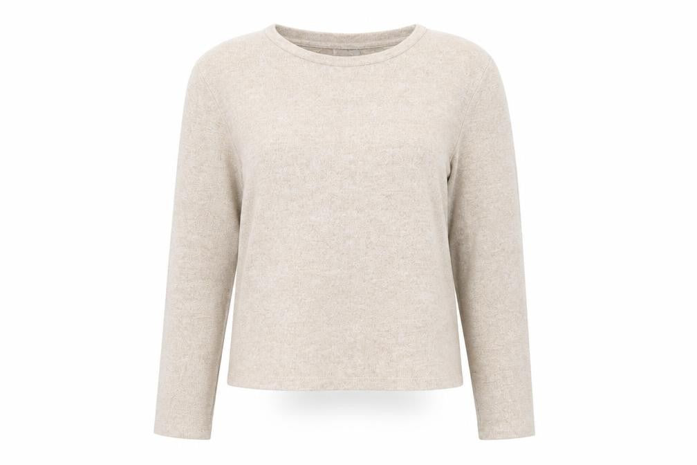 jeff & co Womens Beige    Pyjama Top Size 12