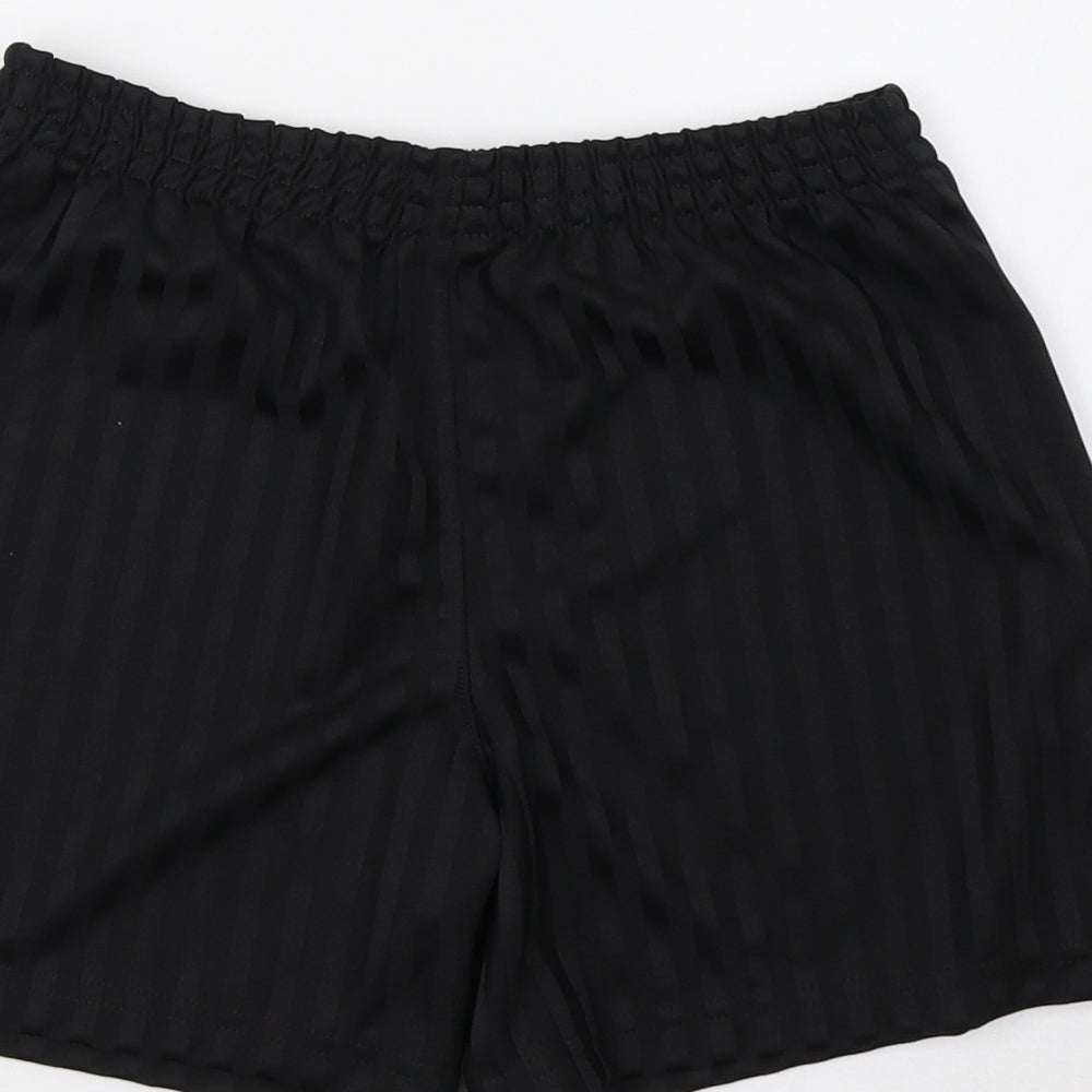 George Boys Black   Sweat Shorts Size 8-9 Years