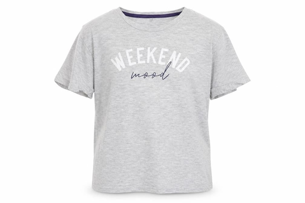 George Boys Grey   Basic T-Shirt Size 10-11 Years