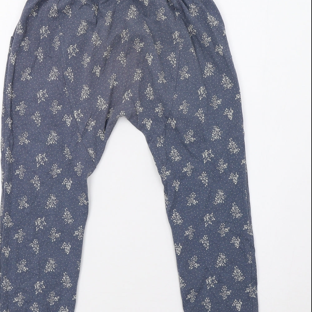 NEXT Girls Blue Polka Dot   Pyjama Pants Size 7 Years