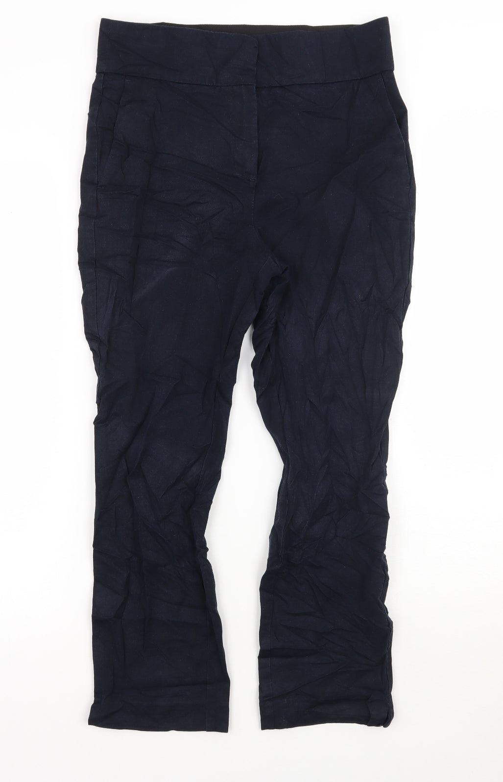NEXT Womens Blue   Trousers  Size 10 L23 in