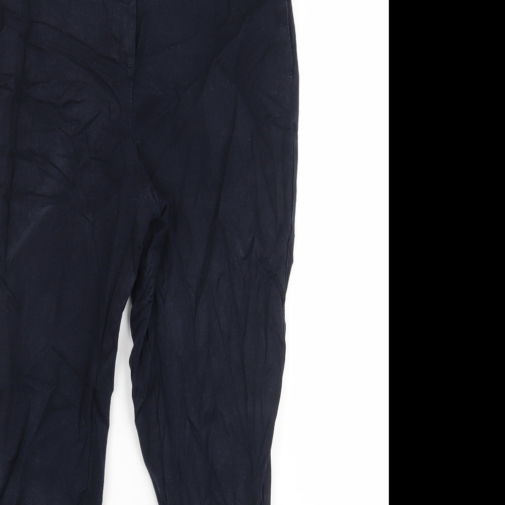 NEXT Womens Blue   Trousers  Size 10 L23 in