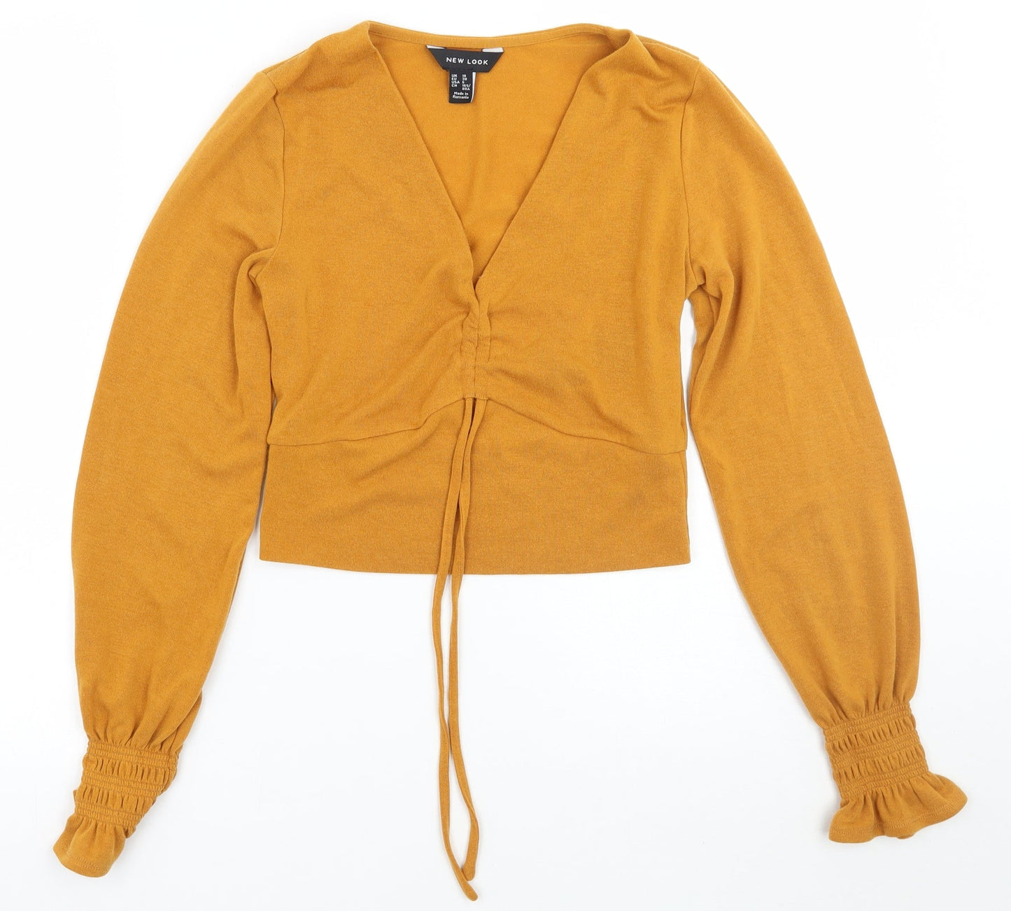 Newlook Womens Yellow   Pullover Jumper Size 10