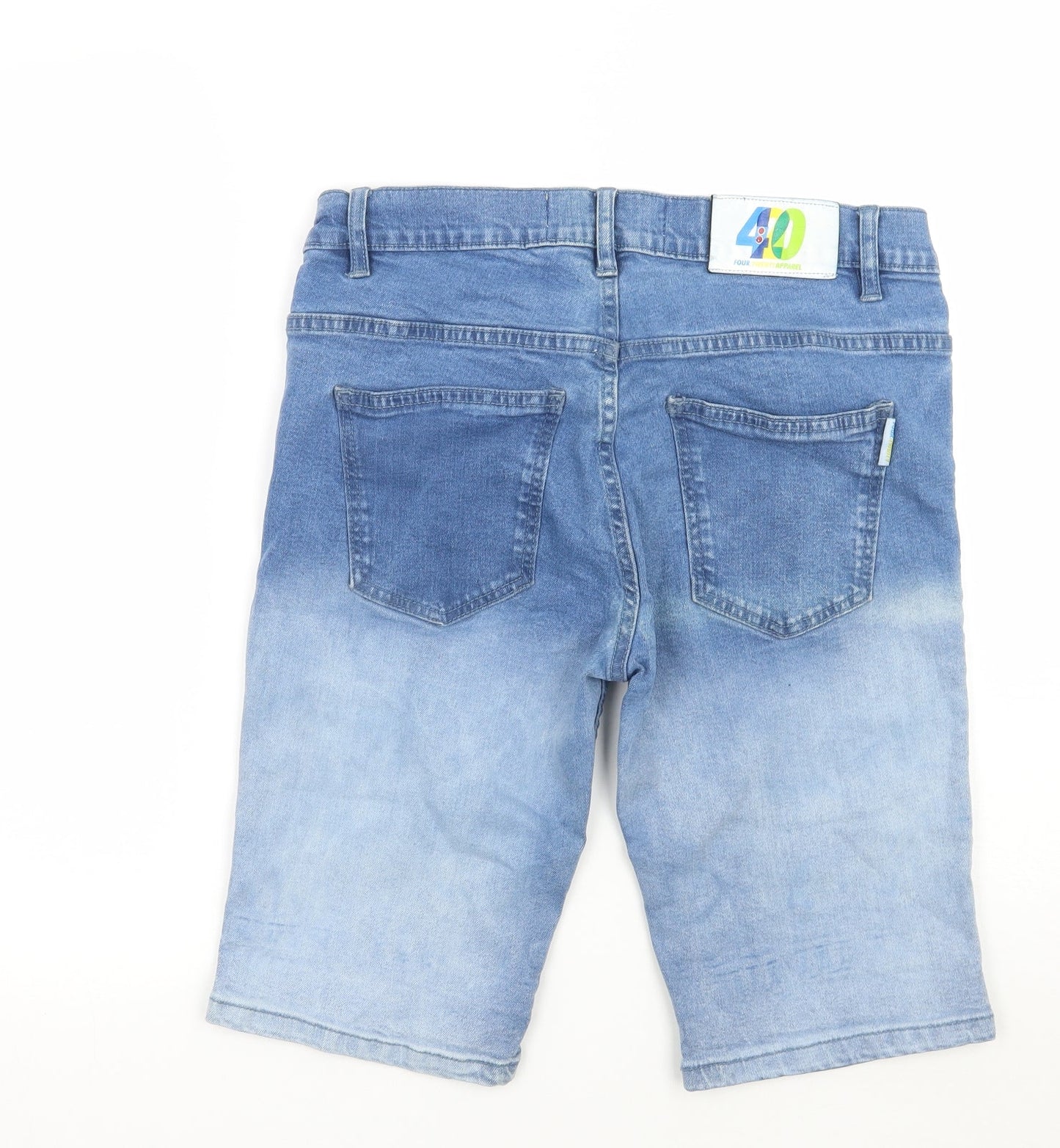 420 apparel  Boys Blue   Cropped Jeans Size S