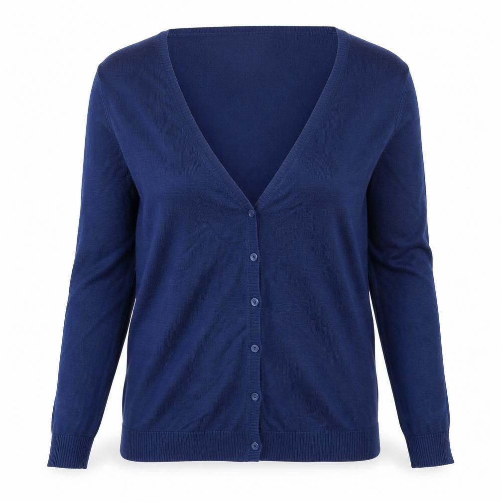 Avenue Womens Blue   Cardigan Jumper Size L