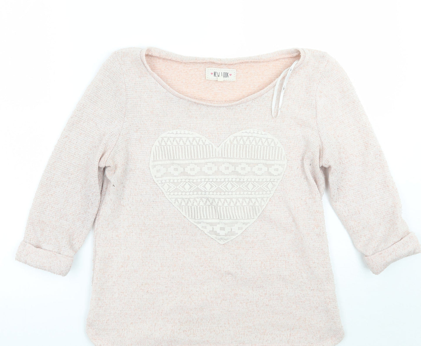Newlook Womens Pink   Pullover Jumper Size 10