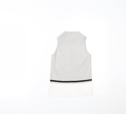 hadas Womens Grey   Basic Tank Size 8
