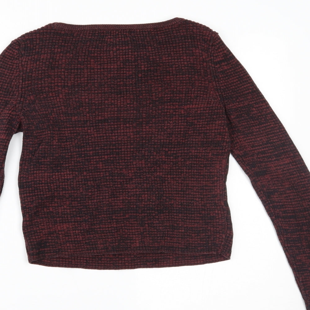 New Look Womens Red   Pullover Jumper Size 10