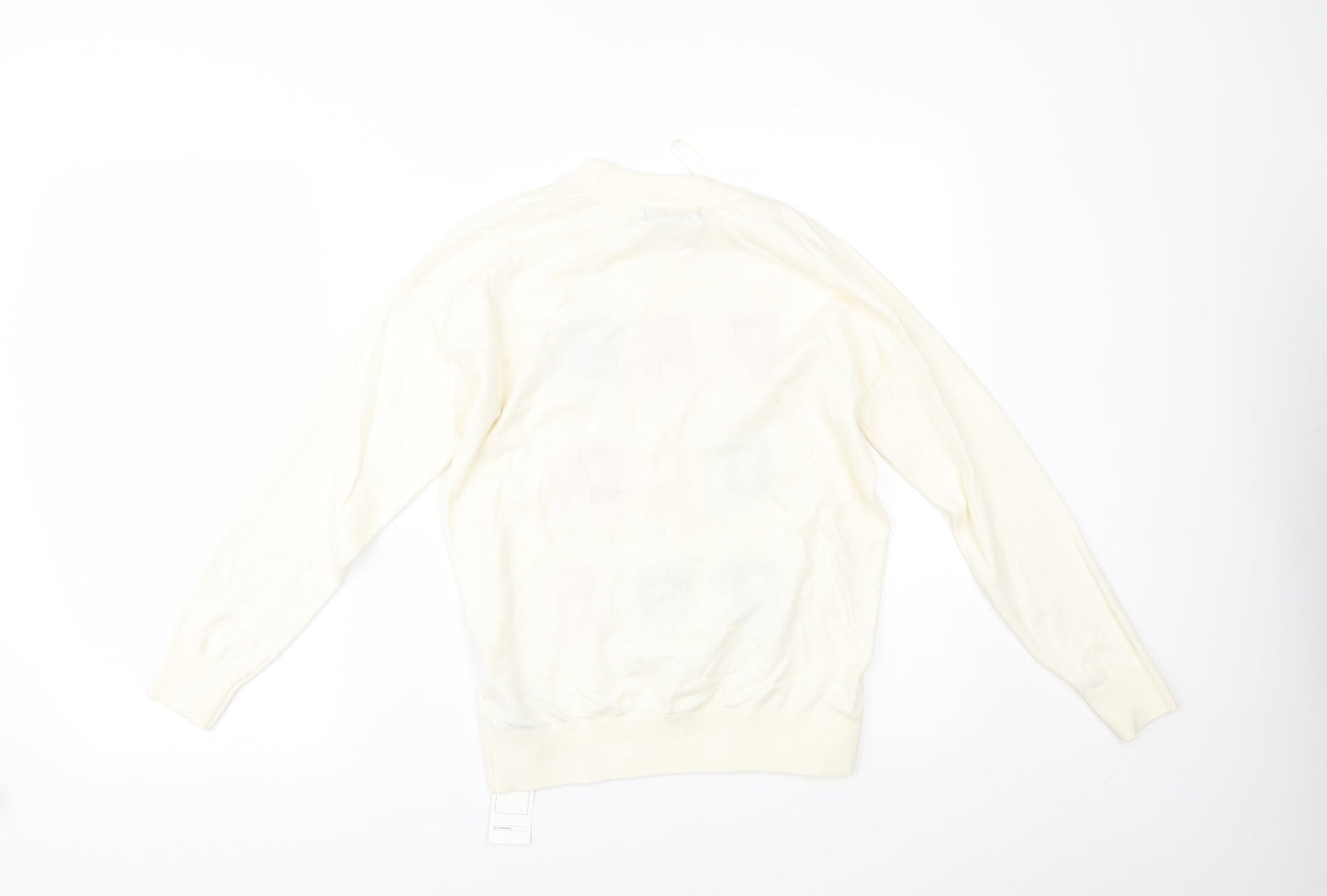 Marks and Spencer Womens Ivory   Pullover Jumper Size S