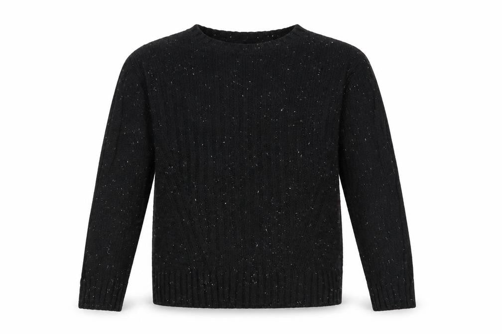 Marks and Spencer Boys Black   Pullover Jumper Size 7-8 Years
