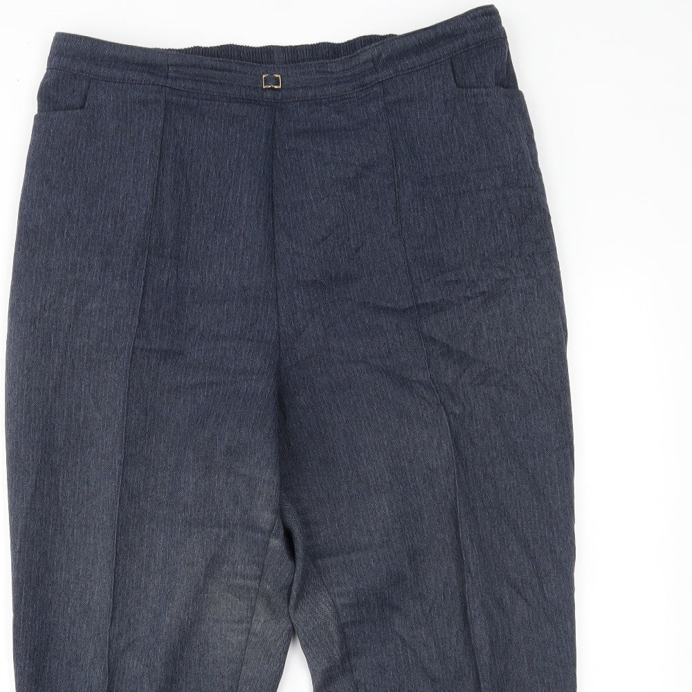 Julipa Womens Blue   Trousers  Size 16 L22 in