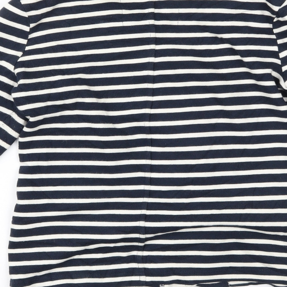 NEXT Womens Blue Striped  Jacket Blazer Size 6
