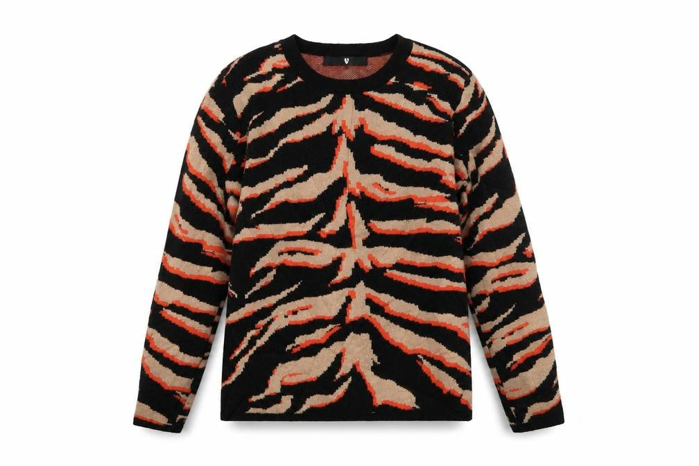 Very  Womens Multicoloured Animal Print  Pullover Jumper Size 12