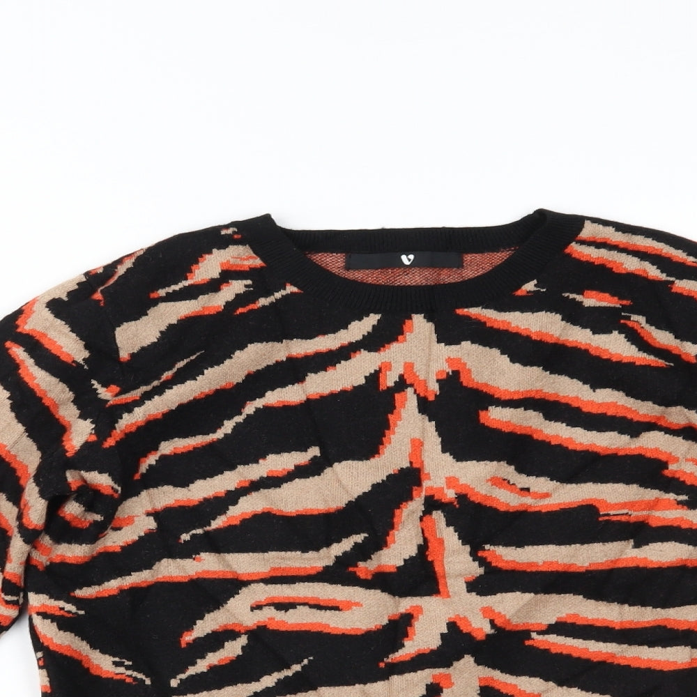 Very  Womens Multicoloured Animal Print  Pullover Jumper Size 12
