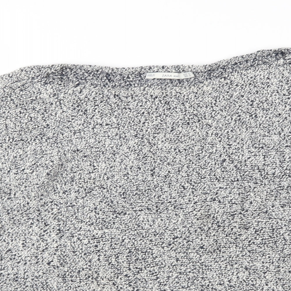 Zara Womens Grey   Pullover Jumper Size S  -