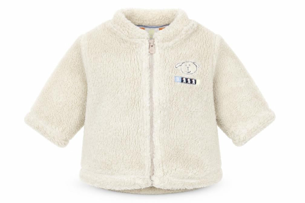 Front view of H&M Baby Beige Jacket, size 3-6, Months