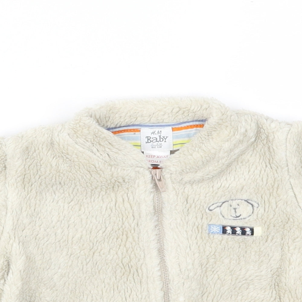 H&M Baby Beige   Jacket  Size 3-6 Months