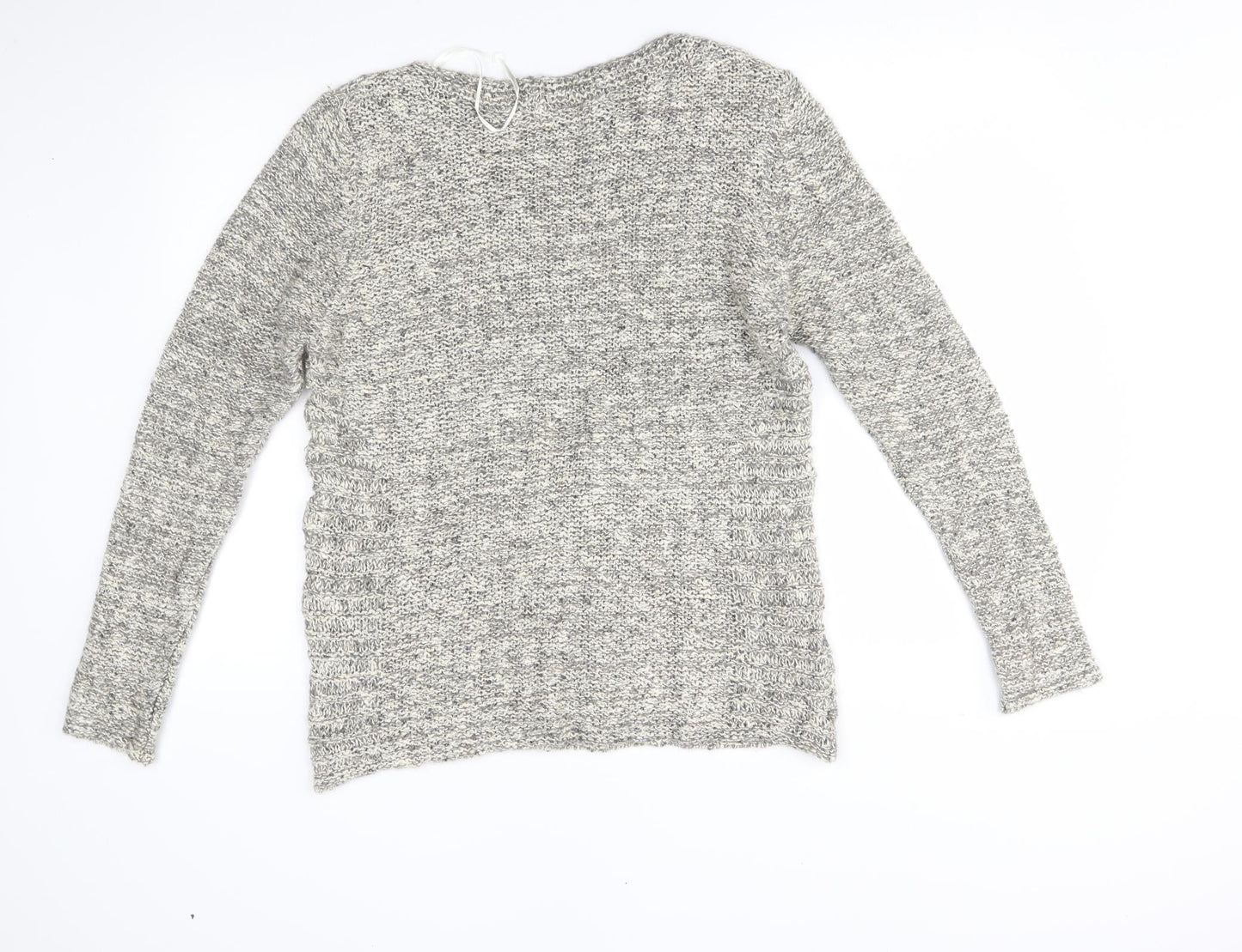 M&S Womens Grey   Pullover Jumper Size L