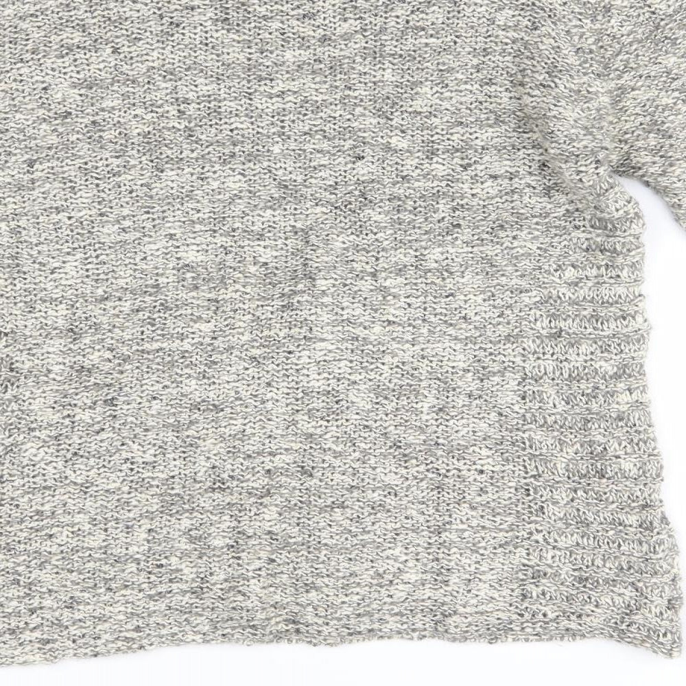 M&S Womens Grey   Pullover Jumper Size L