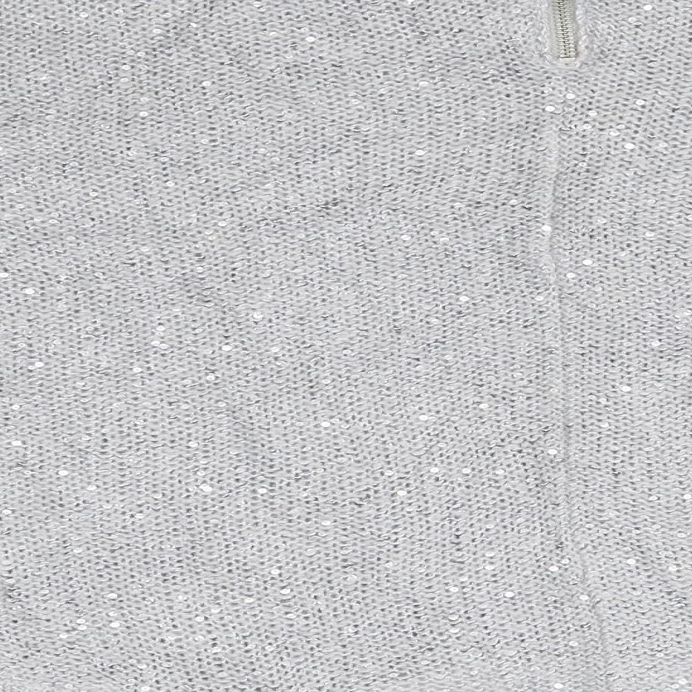 Warehouse Womens Grey   Pullover Jumper Size 10