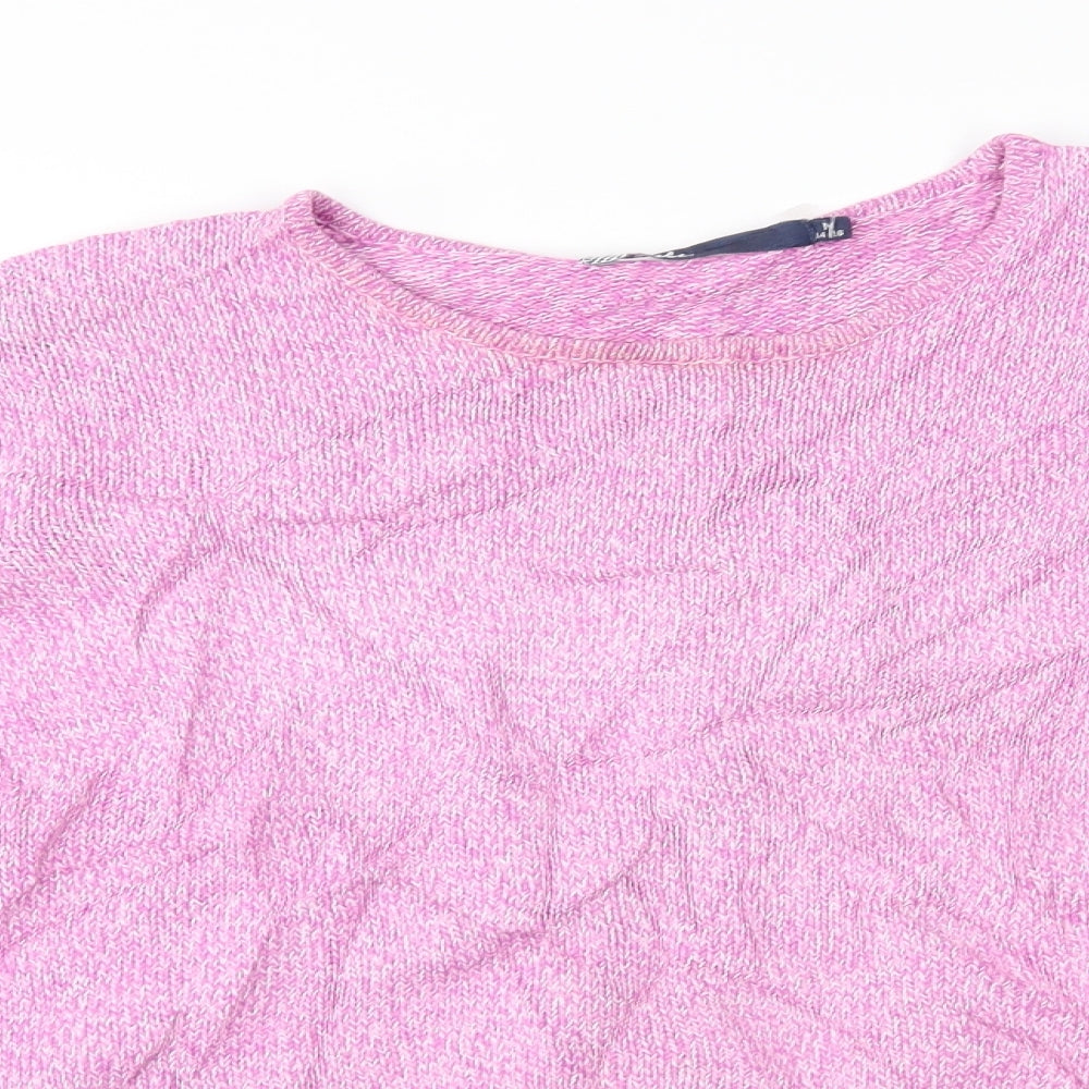 isle Womens Pink   Pullover Jumper Size M
