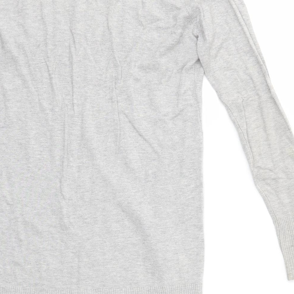 New Look Womens Grey   Pullover Jumper Size 12