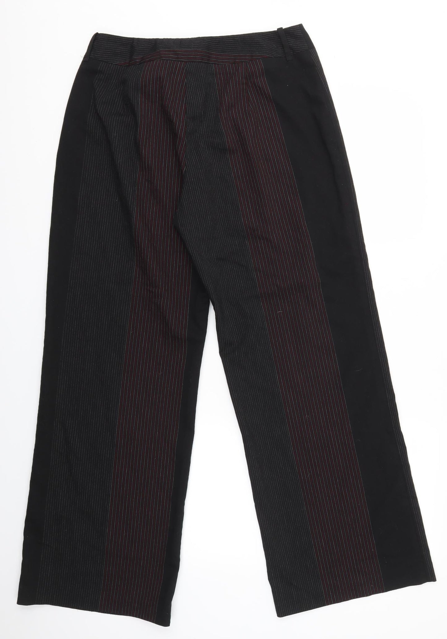 M&S Womens Multicoloured   Dress Pants Trousers Size 16 L30 in