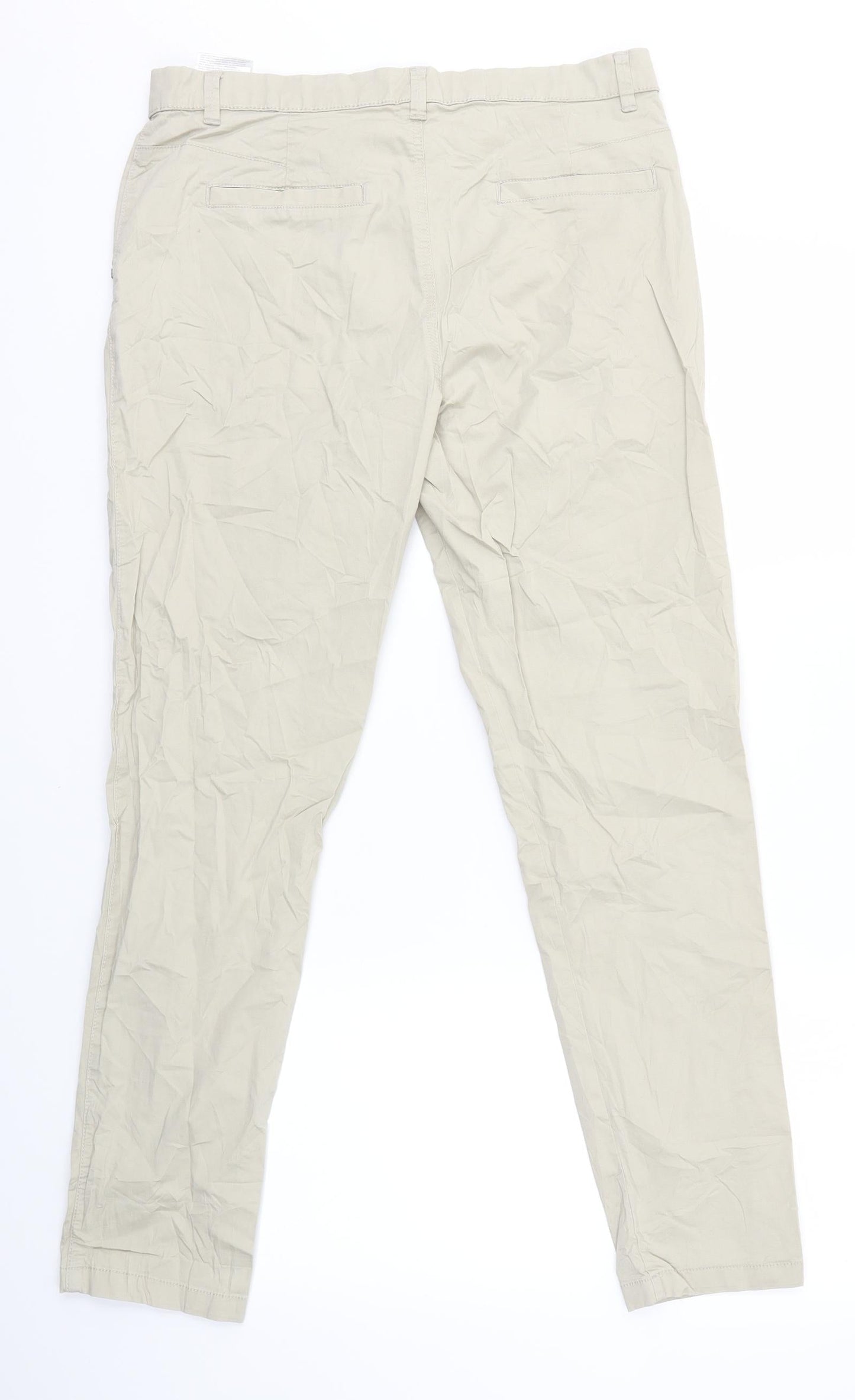 Clockhouse Womens Beige   Trousers  Size 10 L28 in