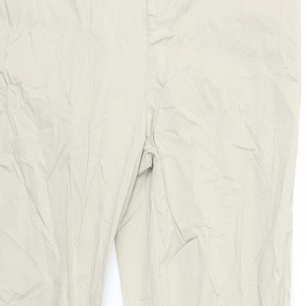Clockhouse Womens Beige   Trousers  Size 10 L28 in