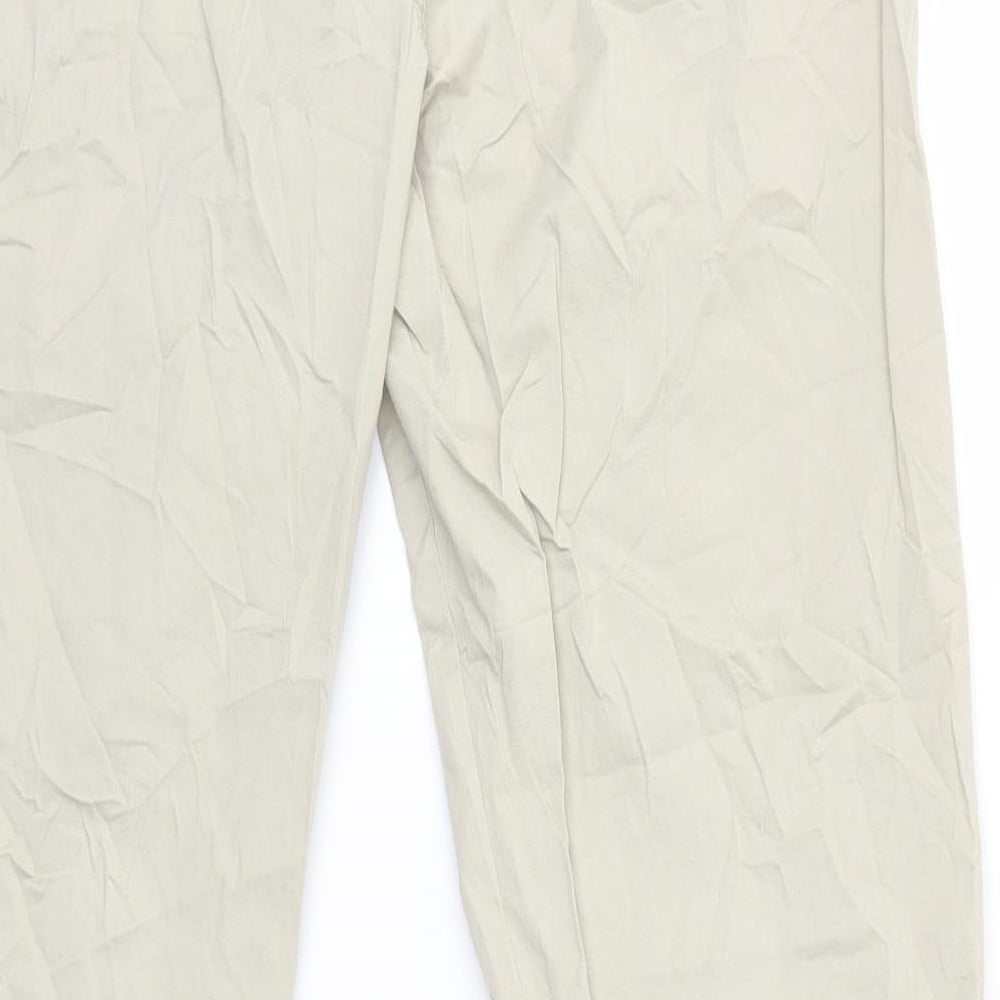 Clockhouse Womens Beige   Trousers  Size 10 L28 in