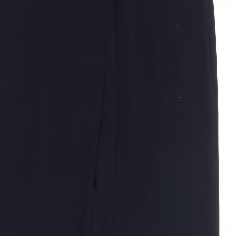 M&S Womens Black   Trousers  Size 10 L33 in