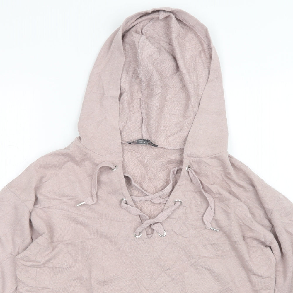 Primark Womens Pink   Pullover Hoodie Size 10
