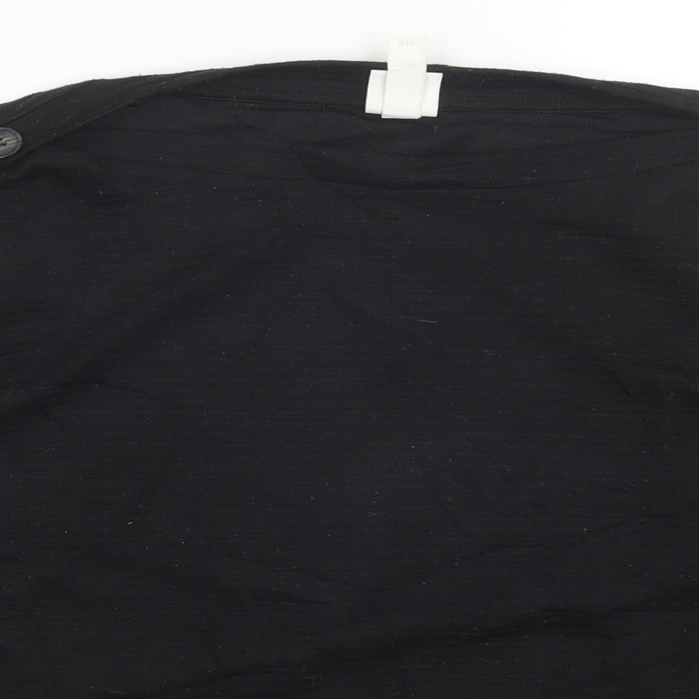 H&M Womens Black   Pullover Jumper Size M