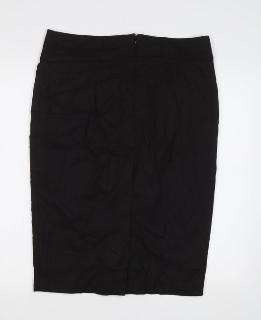 Nest Womens Black   Straight & Pencil Skirt Size 14