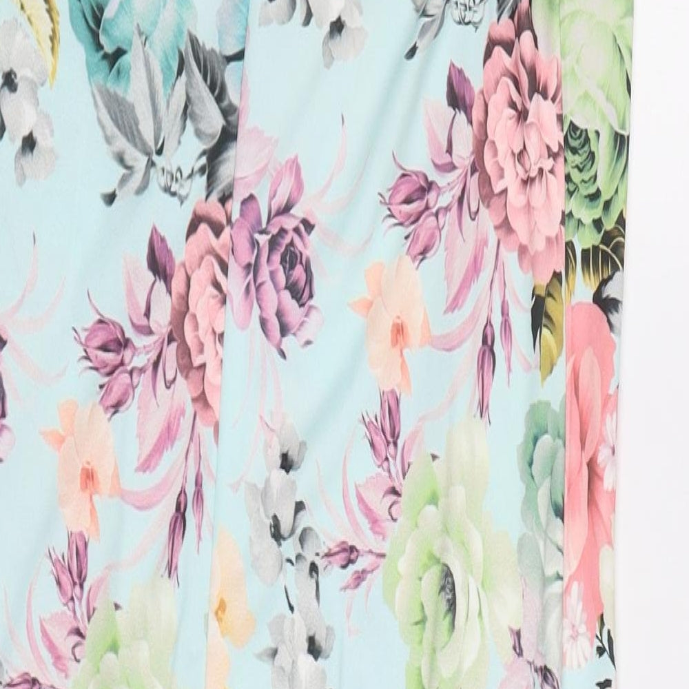 CBR Womens Multicoloured Floral  Bodycon  Size L