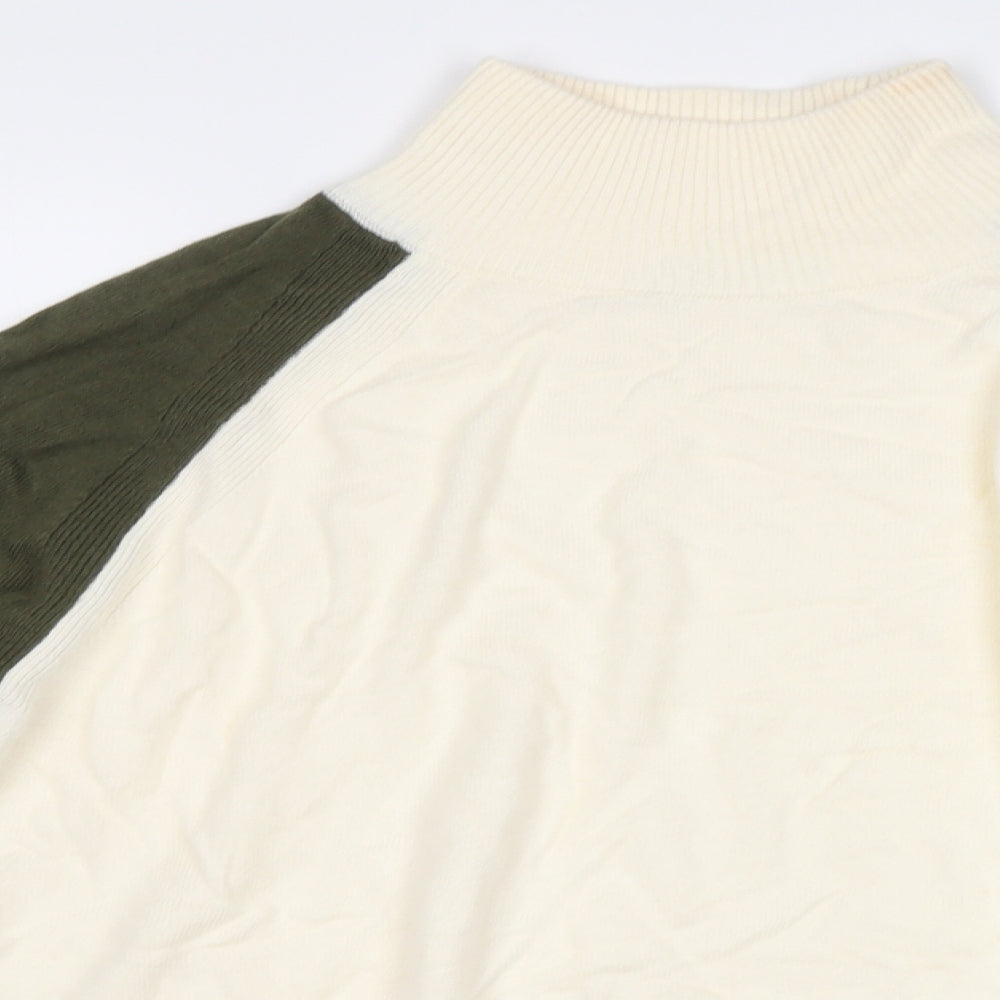 M&S Womens Ivory   Pullover Jumper Size M