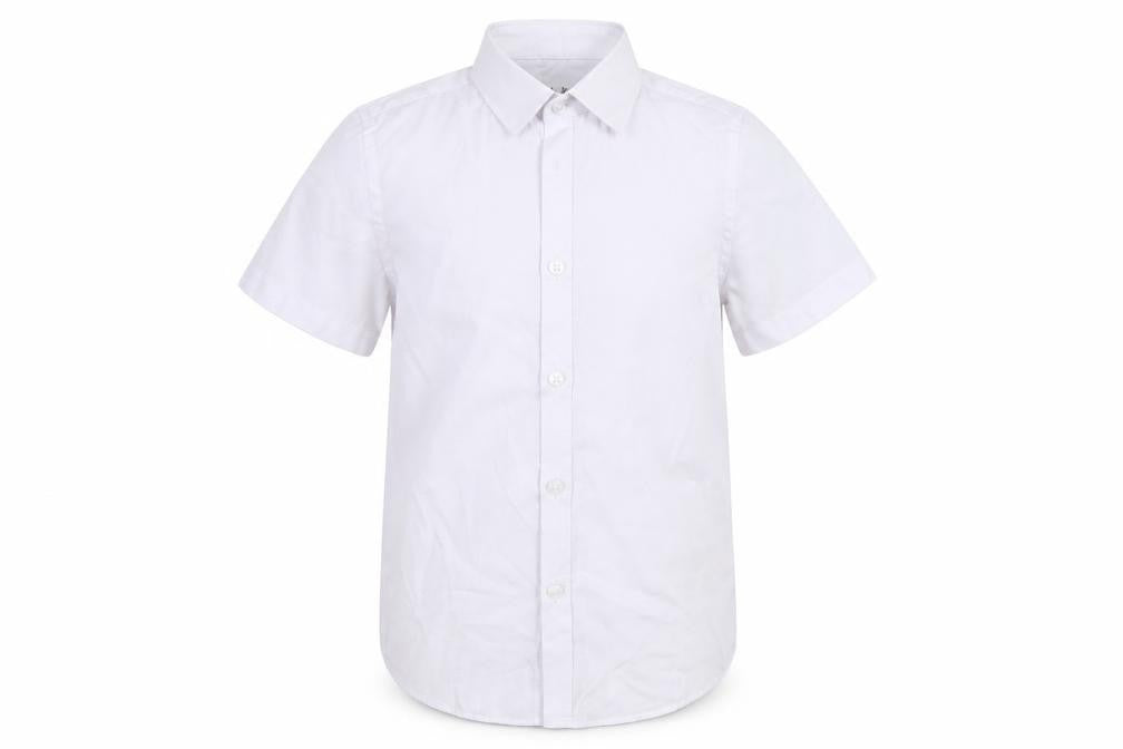 M&S Boys White   Basic Button-Up Size 7-8 Years