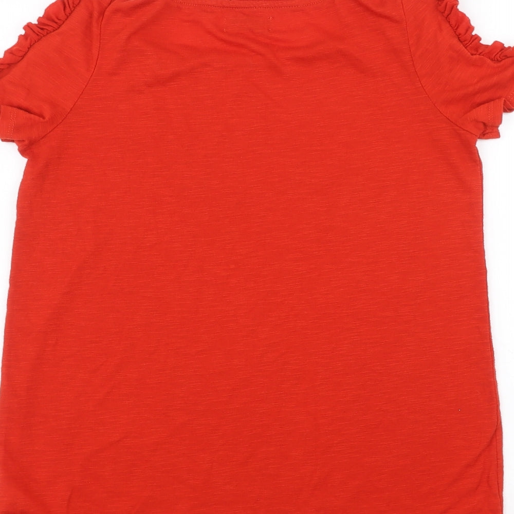 Papaya Womens Red   Basic T-Shirt Size S