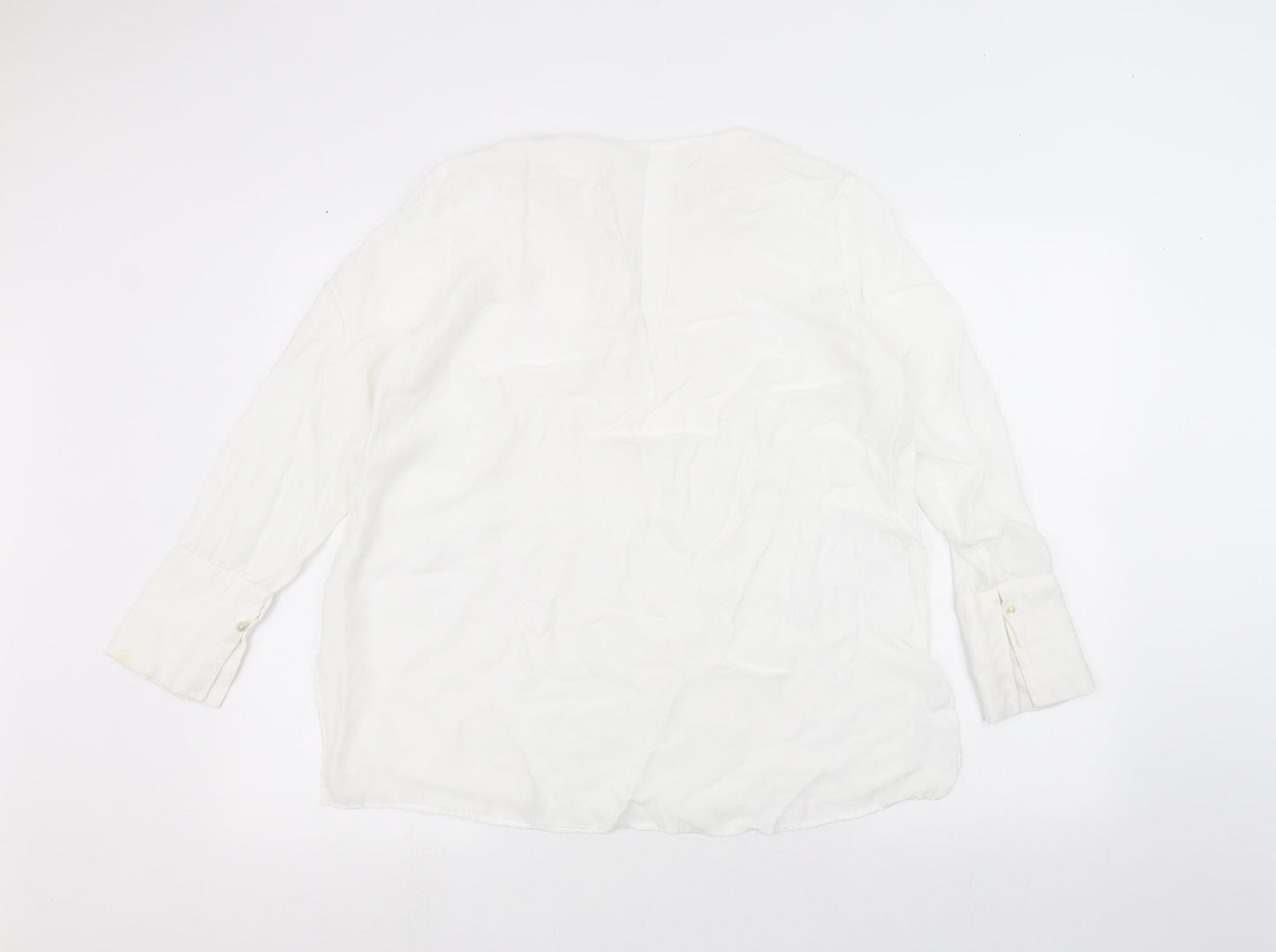 MNG Womens White   Pullover Jumper Size M