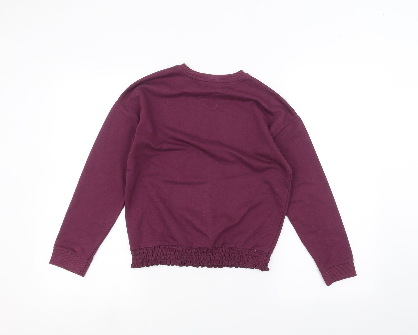 George Girls Purple   Pullover Jumper Size 9-10 Years