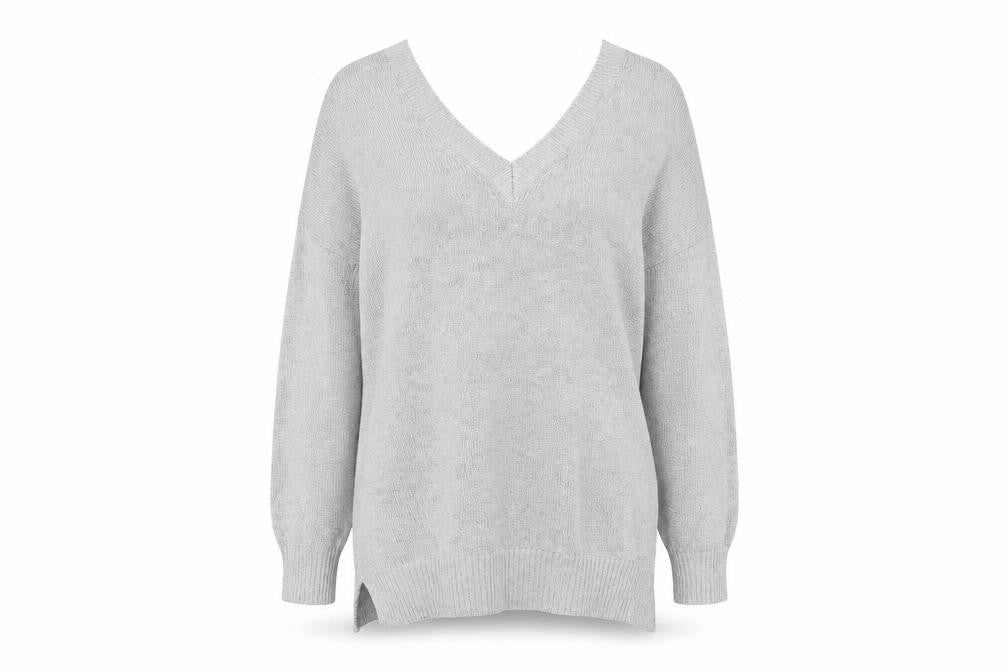 Topshop Womens Silver   Pullover Jumper Size 12