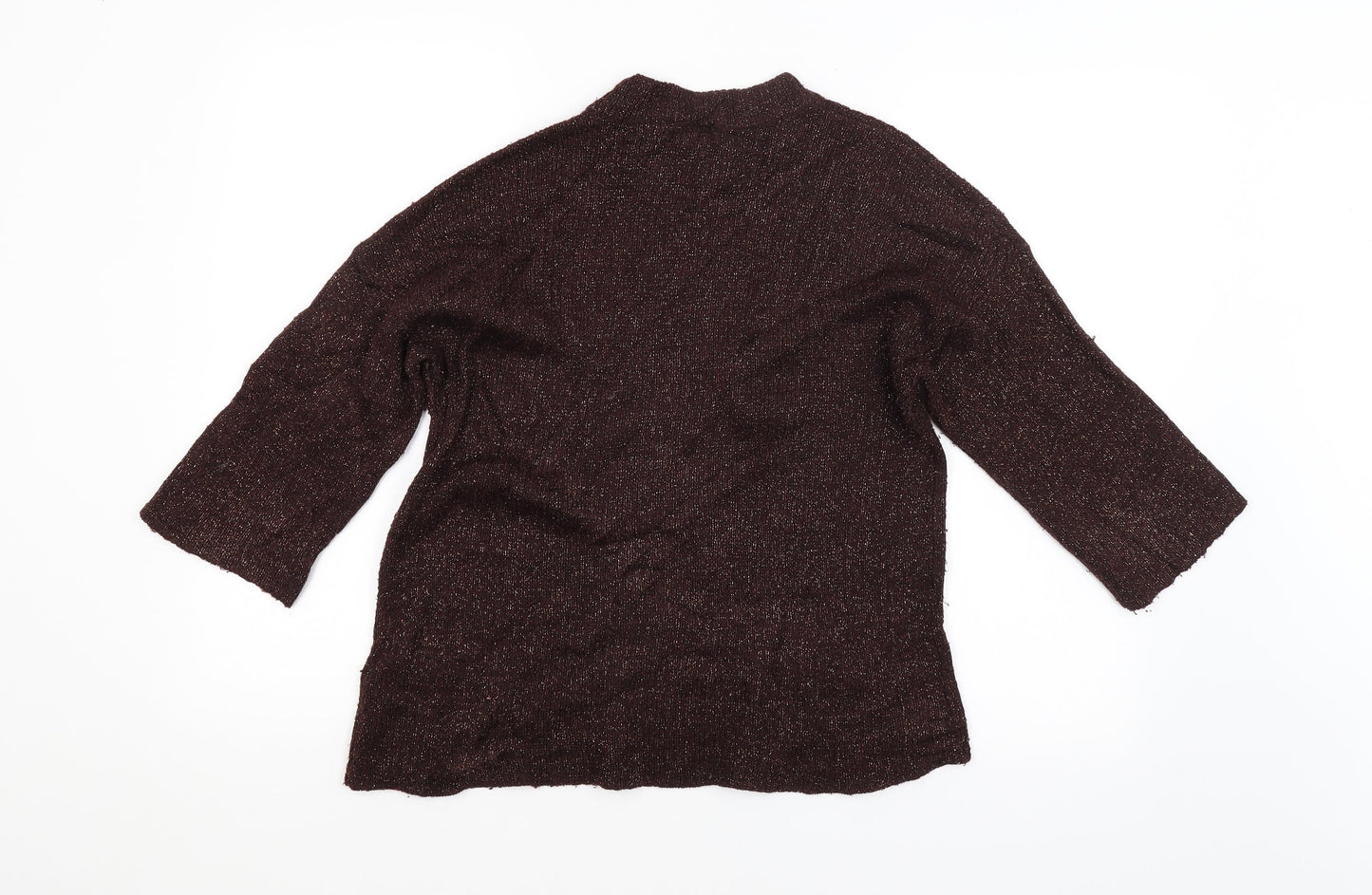 Warehouse Womens Brown   Pullover Jumper Size 10