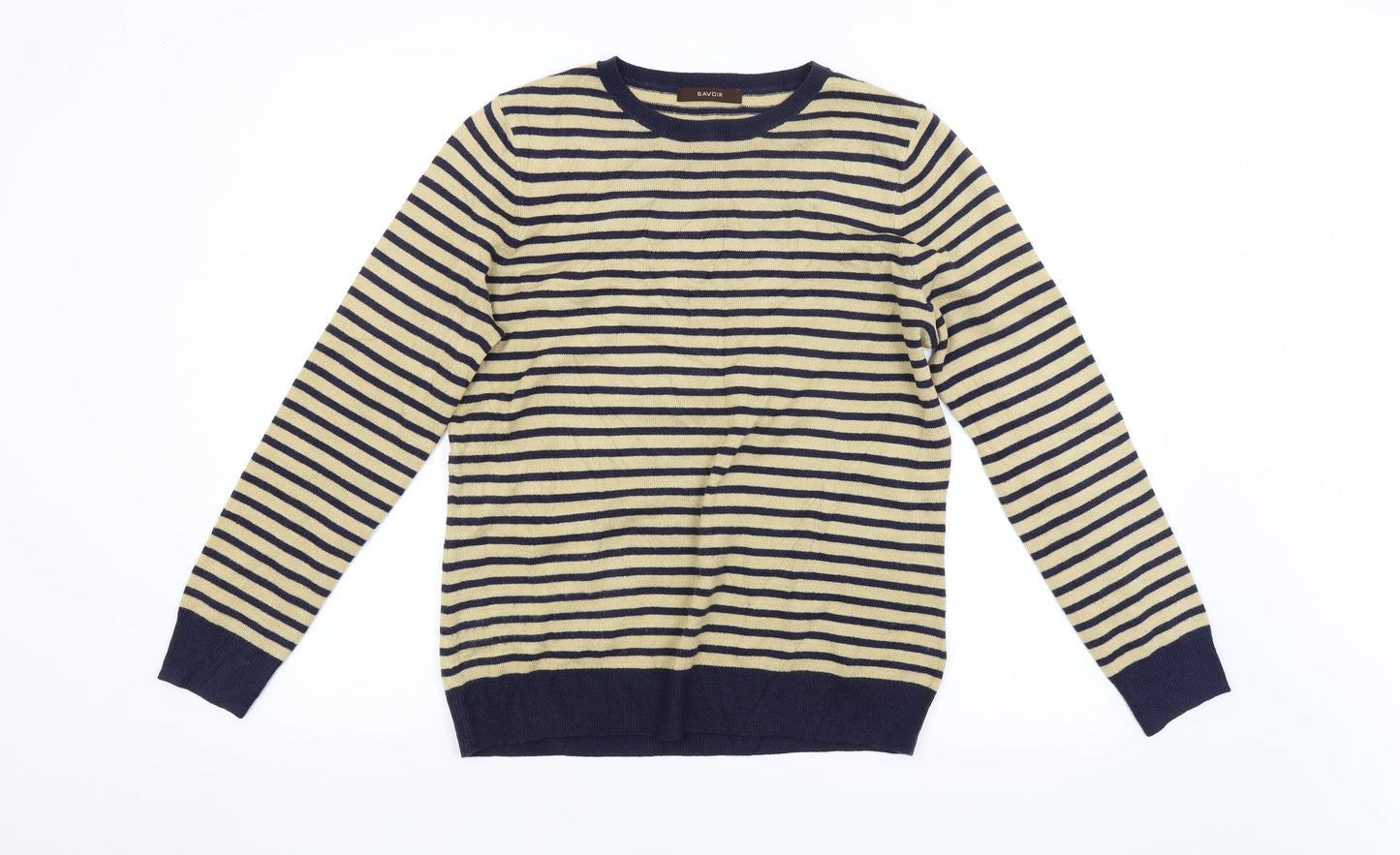Savoir Womens Multicoloured Striped  Pullover Jumper Size 14