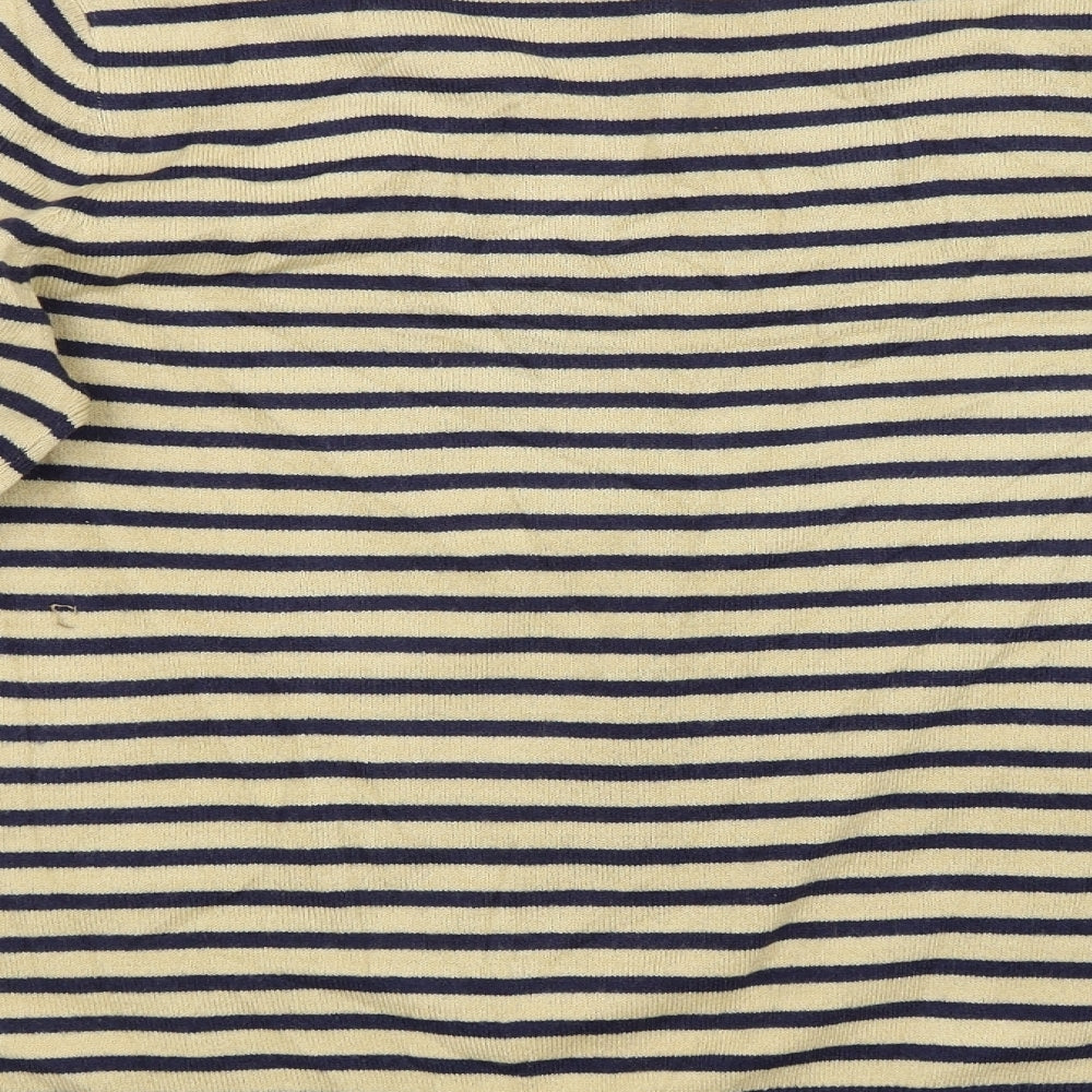 Savoir Womens Multicoloured Striped  Pullover Jumper Size 14