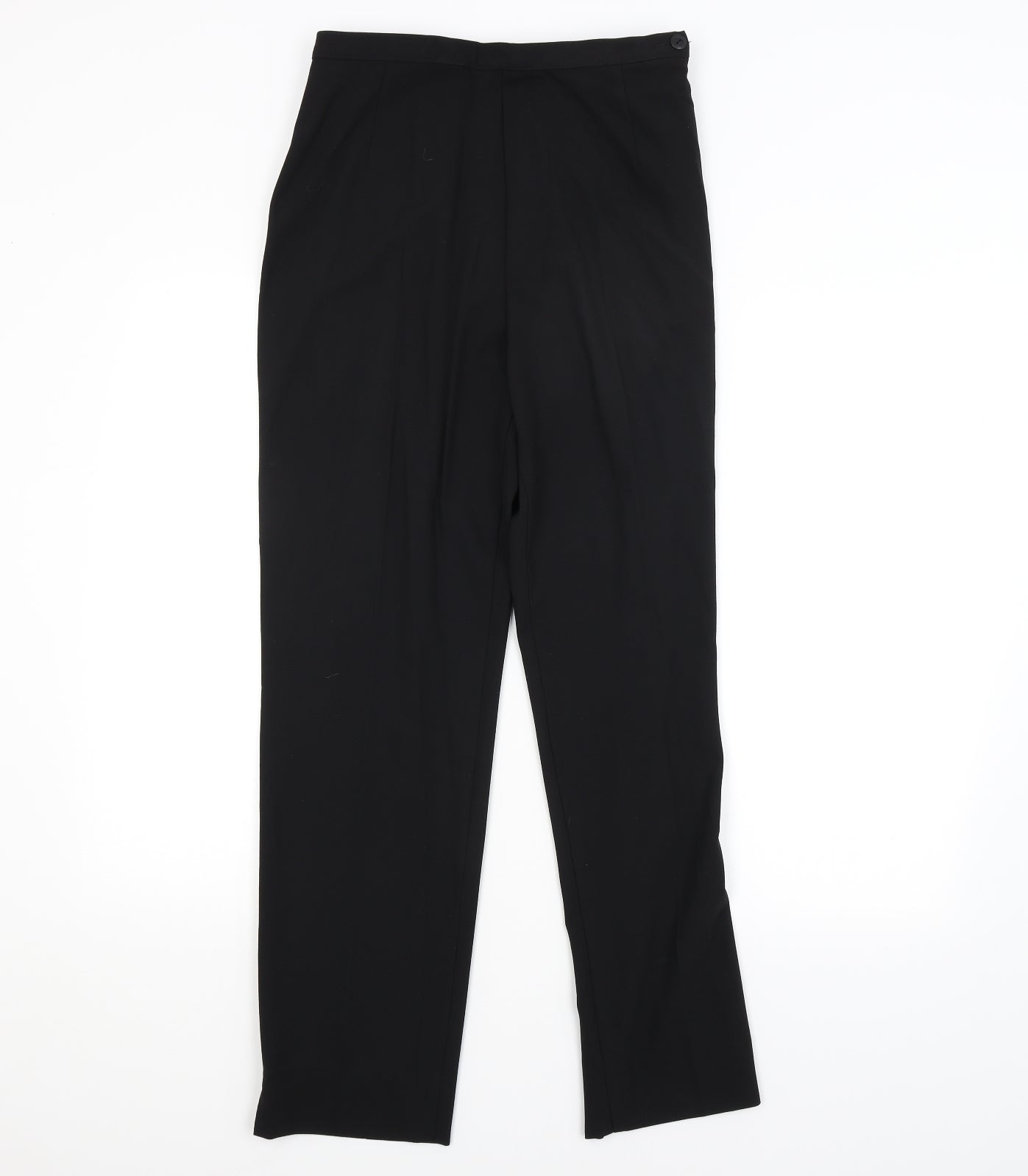 M&S Womens Black   Trousers  Size 12 L28 in