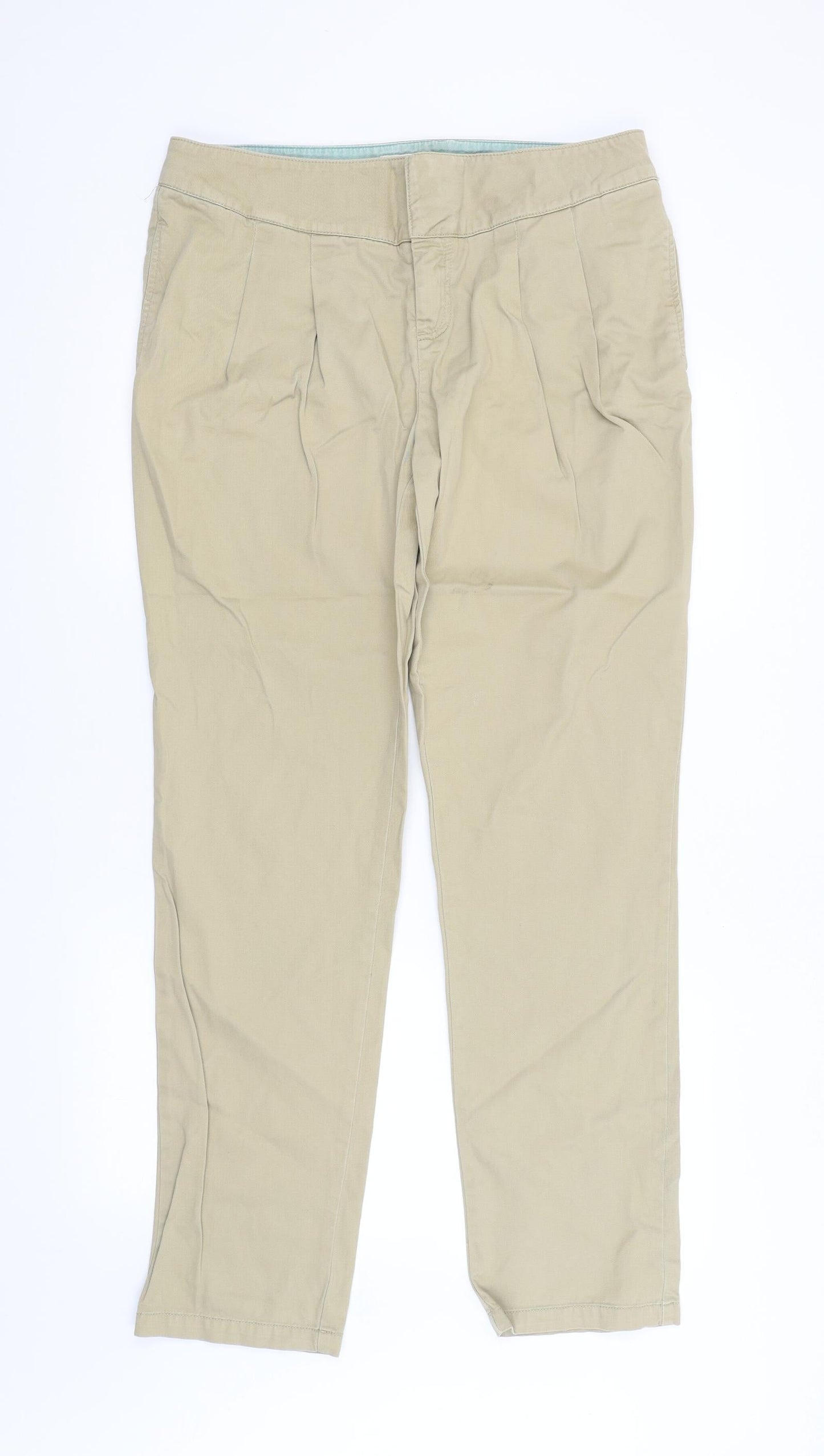 Preworn Womens Black   Trousers  Size 14 L31 in